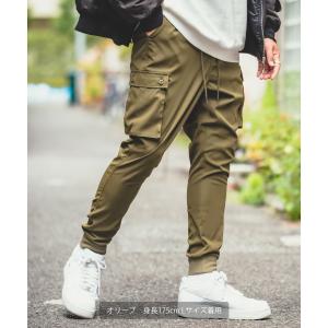 カーゴパンツ メンズ スキニーパンツ サルエル...の詳細画像2