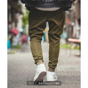 カーゴパンツ メンズ スキニーパンツ サルエル...の詳細画像3