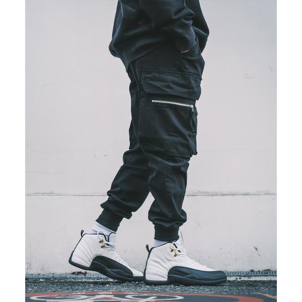 テーパードフィット カーゴ ジョガーパンツ メンズ