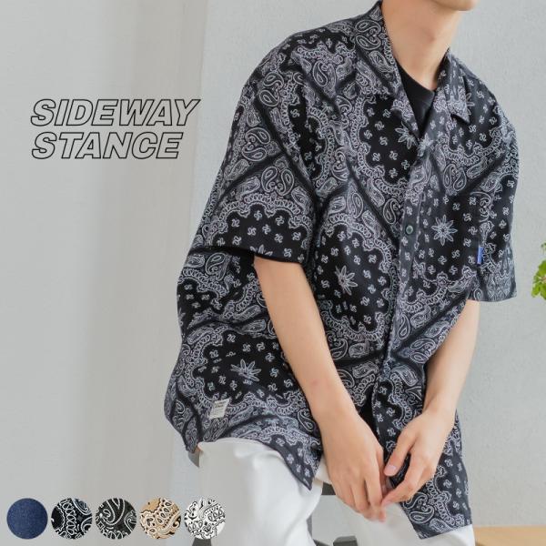 シャツ ユニセックス セットアップ対応 SIDEWAY STANCE サイドウェイスタンス 半袖シャ...
