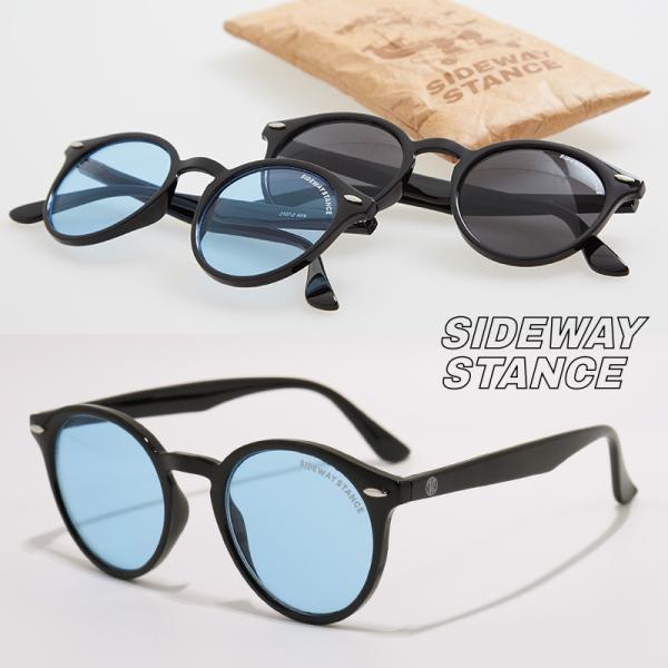 サングラス ユニセックス SIDEWAY STANCE サイドウェイスタンス ボストン メガネ 眼鏡...