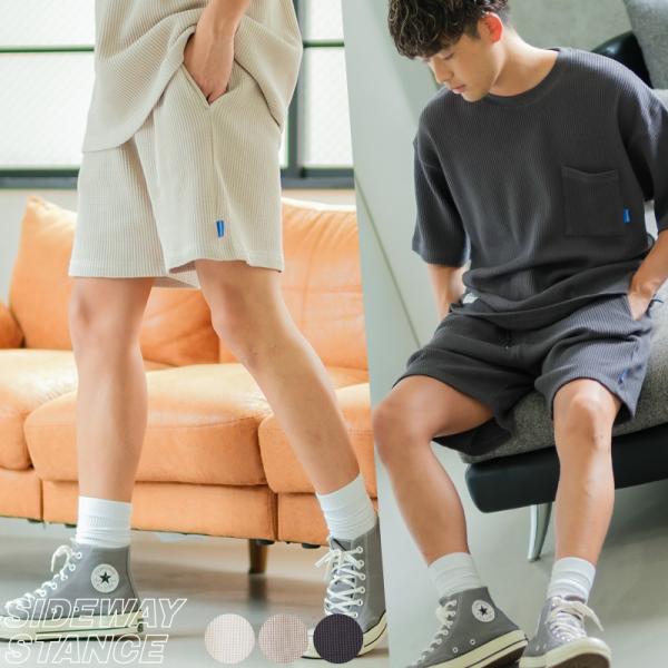 ショートパンツ ユニセックス セットアップ対応 SIDEWAY STANCE サイドウェイスタンス ...