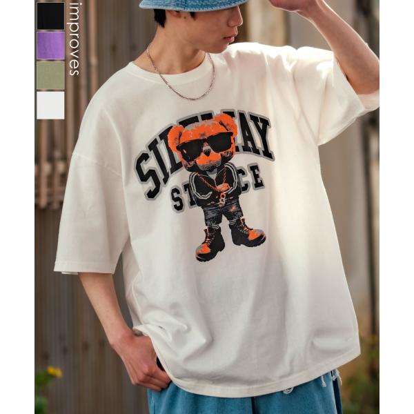 半袖Tシャツ メンズ SIDEWAY STANCE サイドウェイスタンス オリジナルプリント グラフ...