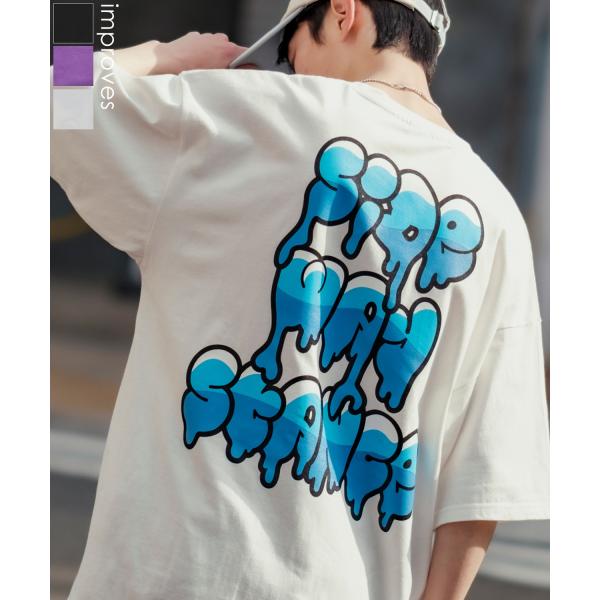 半袖Tシャツ メンズ SIDEWAY STANCE サイドウェイスタンス オリジナルプリント グラフ...