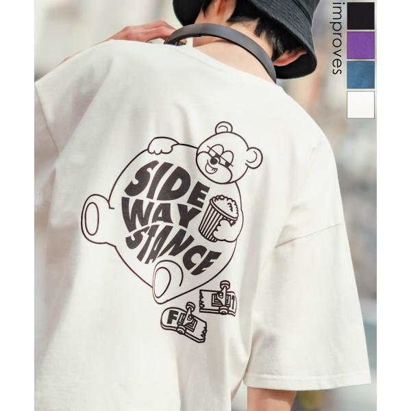 半袖Tシャツ メンズ SIDEWAY STANCE サイドウェイスタンス オリジナルプリント グラフ...