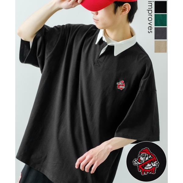 ポロシャツ メンズ SIDEWAY STANCE サイドウェイスタンス USコットン アメリカ綿 半...