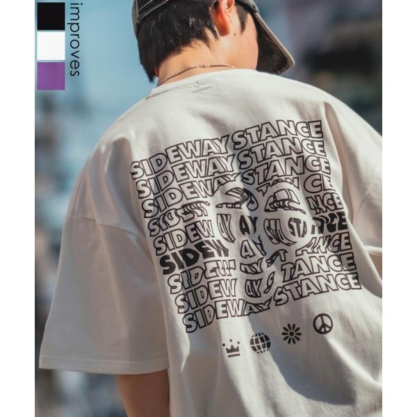 半袖Tシャツ メンズ SIDEWAY STANCE サイドウェイスタンス オリジナルプリント typ...