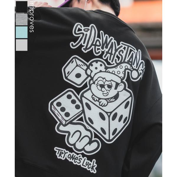 トレーナー メンズ SIDEWAY STANCE サイドウェイスタンス オリジナルプリント グラフィ...