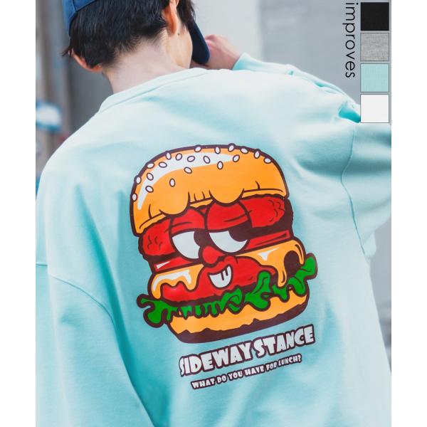 トレーナー メンズ SIDEWAY STANCE サイドウェイスタンス オリジナルプリント グラフィ...