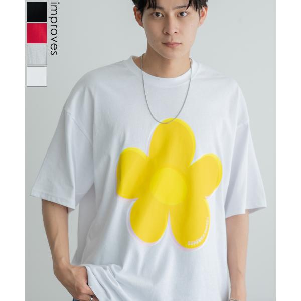 半袖Tシャツ メンズ SIDEWAY STANCE サイドウェイスタンス オリジナルプリント モザイ...