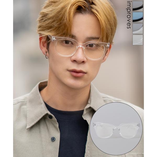 サングラス メンズ SIDEWAY STANCE サイドウェイスタンス ウェリントンサングラス メガ...