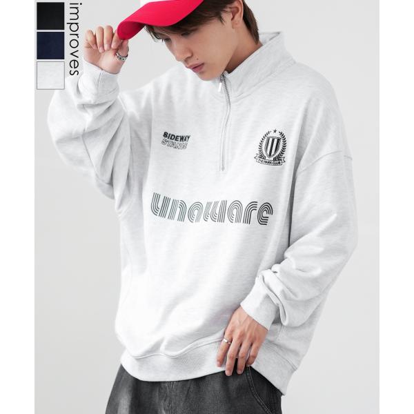 トレーナー メンズ SIDEWAY STANCE サイドウェイスタンス オリジナルプリント スウェッ...