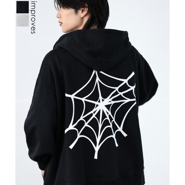 パーカー メンズ SIDEWAY STANCE サイドウェイスタンス ウェブ 厚盛プリント スウェッ...