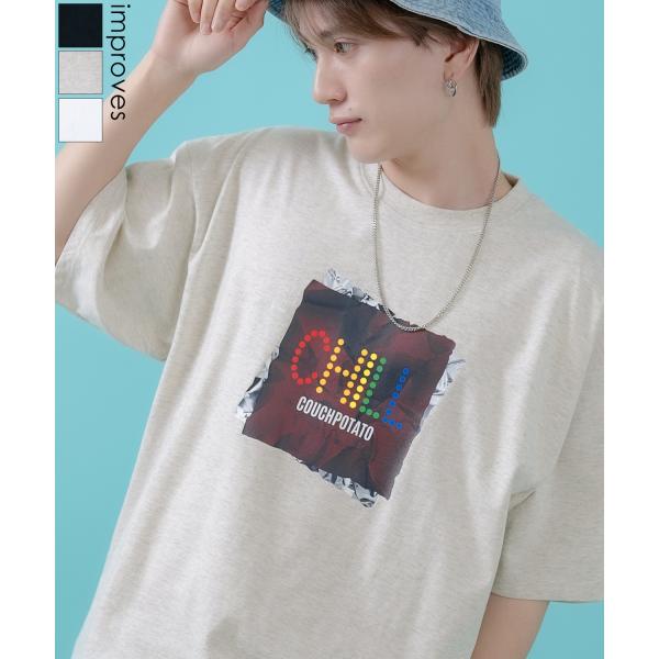 半袖Tシャツ メンズ レディース オリジナルプリント オマージュ グラフィック カットソー 大きめ ...