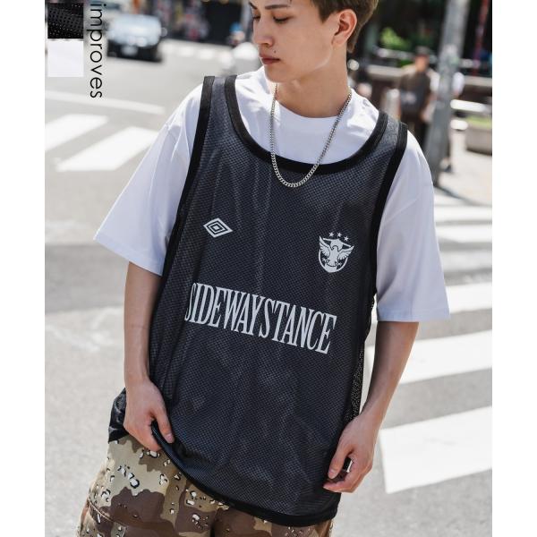 シャツ メンズ レディース SIDEWAY STANCE サイドウェイスタンス メッシュ ゲーム カ...