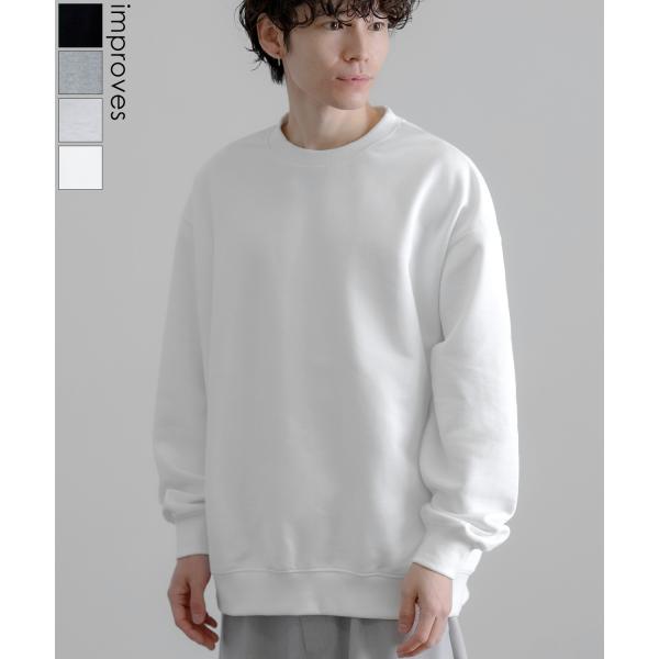 トレーナー メンズ レディース SIDEWAY STANCE サイドウェイスタンス 無地 裏毛 スウ...