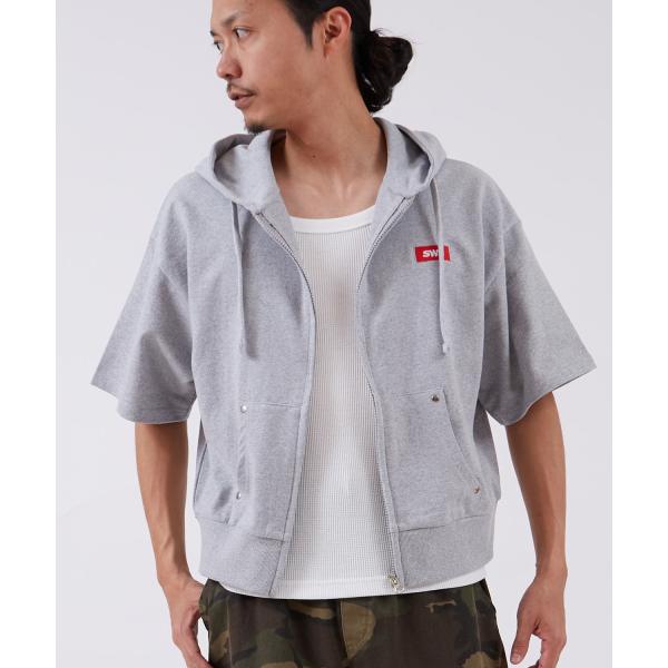 半袖シャツ メンズ サイドウェイスタンス ビッグシルエット 裏毛 カットソー 半袖T アメカジ カジ...