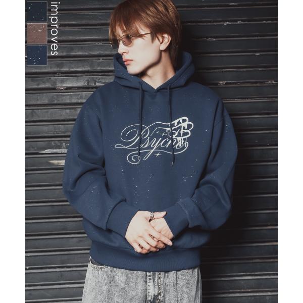 パーカー メンズ SIDEWAY STANCE サイドウェイスタンス 裏起毛 スウェット プルオーバ...