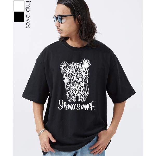 半袖Tシャツ メンズ SIDEWAY STANCE サイドウェイスタンス オリジナルプリント グラフ...