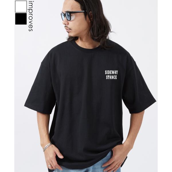 半袖Tシャツ メンズ SIDEWAY STANCE サイドウェイスタンス  ワンポイント ロゴ オリ...