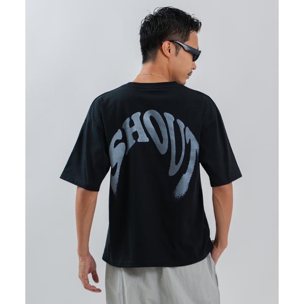 半袖Tシャツ メンズ レディース フォトプリント 綿100 ビッグシルエット SIDEWAY STA...