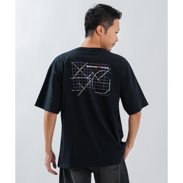 半袖Tシャツ メンズ レディース フォトプリント 綿100 ビッグシルエット SIDEWAY STA...