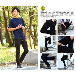 カーゴパンツ メンズ ボトムス ストレート ス...の詳細画像5