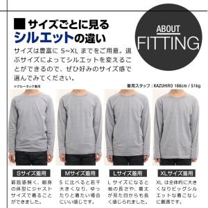 Tシャツ ロングTシャツ メンズ カットソー ...の詳細画像3