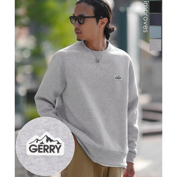 トレーナー メンズ レディース GERRY ジェリー 別注 ワンポイント シリコンワッペン スウェッ...