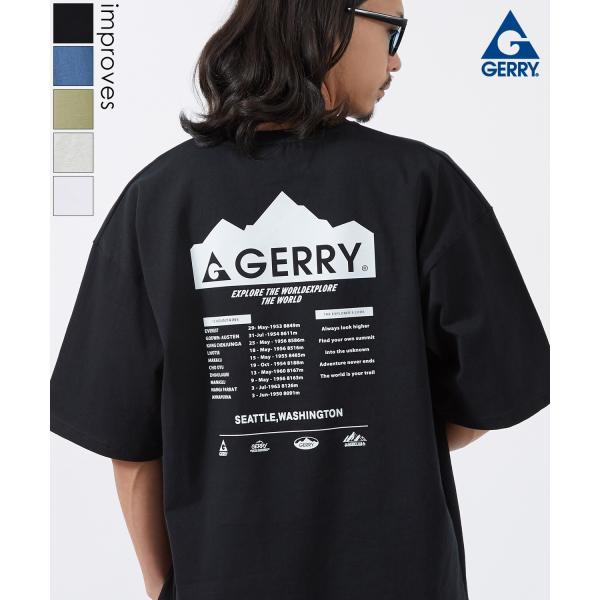 半袖Tシャツ メンズ GERRY ジェリー 別注プリント カットソー マウンテニアリング プリント ...