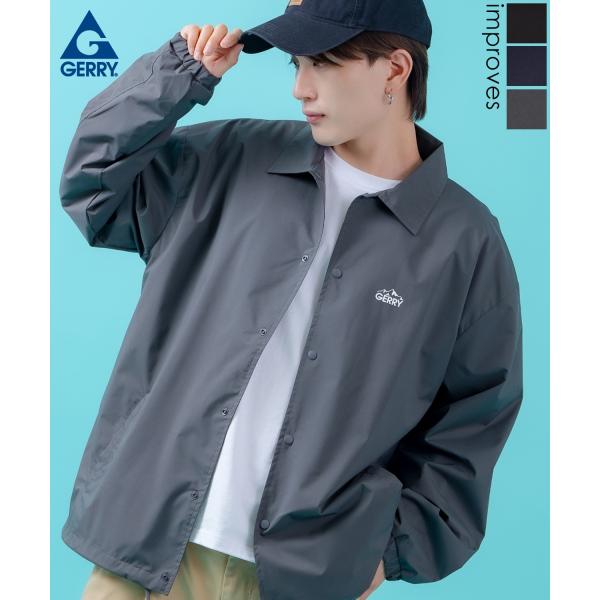 コーチジャケット メンズ GERRY ジェリー ナイロン  アメカジ スケーター ストリート 古着M...