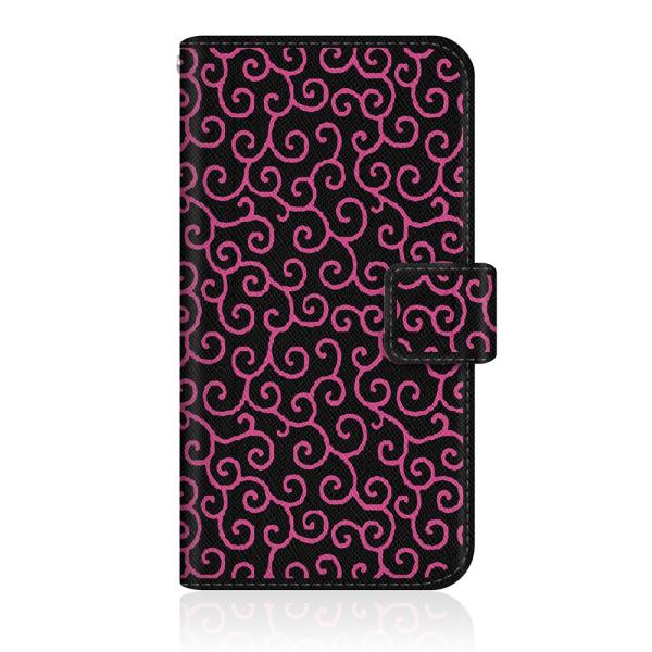 Xiaomi 11T Pro (2107113SR) オリジナルデザイン 【 モダン 唐草模様 ブラ...