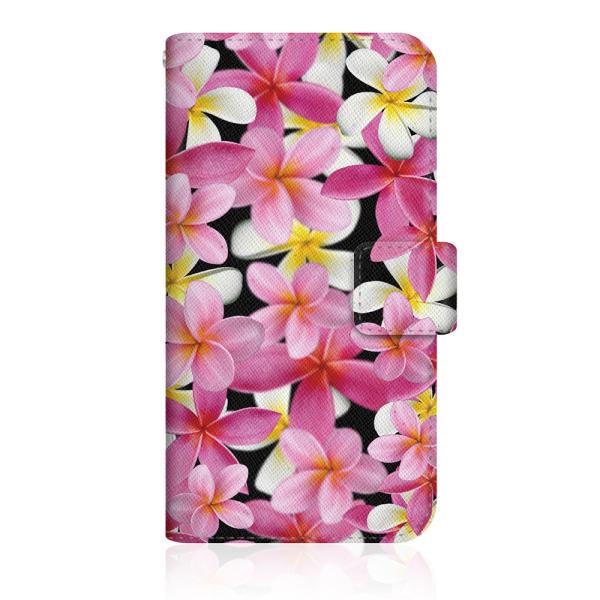 LG G8X ThinQ (901LG) オリジナルデザイン 【 プルメリア ロマンス ロッツ フラ...