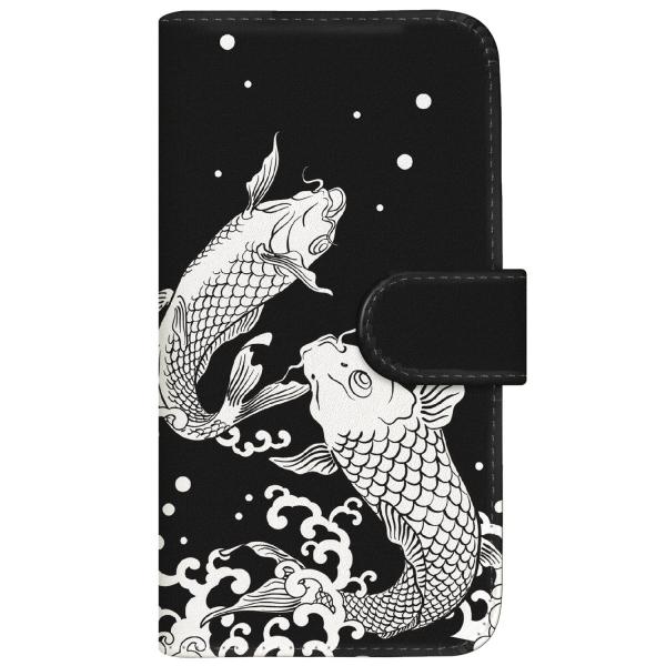 AQUOS R7 (AQUOS R7) オリジナルデザイン 【 和柄 鯉の滝登り 】