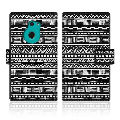 ARROWS Fit (F-01H) オリジナルデザイン 【 インディアン ネバダ グラフィック モ...