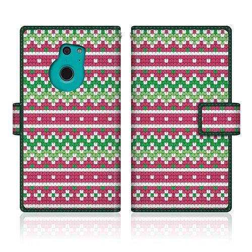 ARROWS Fit (F-01H) オリジナルデザイン 【 December pattern 北欧...