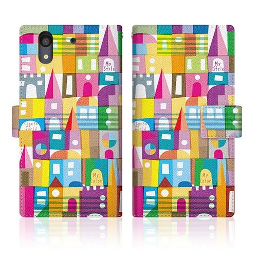 arrows NX (F-01K) オリジナルデザイン 【 ジャーニー ストリート グラフィック  ...