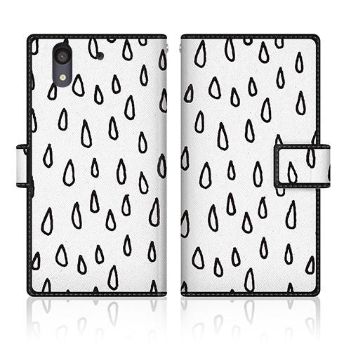 arrows NX (F-01K) オリジナルデザイン 【 Det regnar Design 北欧...