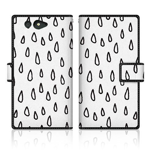 arrows Be (F-05J) オリジナルデザイン 【 Det regnar Design 北欧...