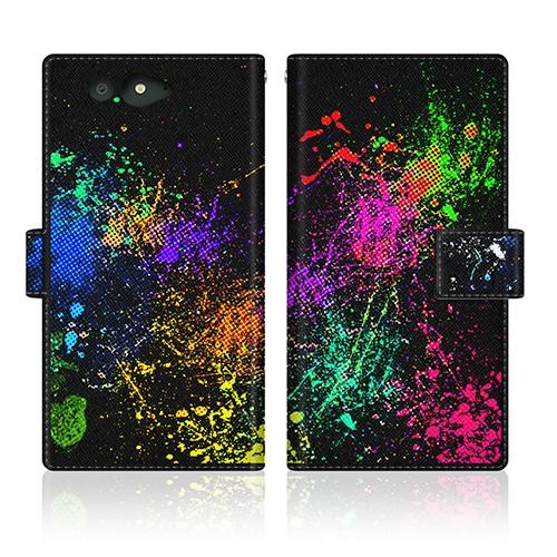 arrows Be (F-05J) オリジナルデザイン 【 グラフィック クレイジー ペイント アー...