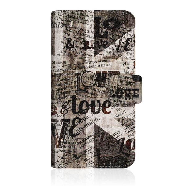 スマホケース 手帳型 全機種対応 薄型 Abbey Rooms【 Mono Union Jack モ...