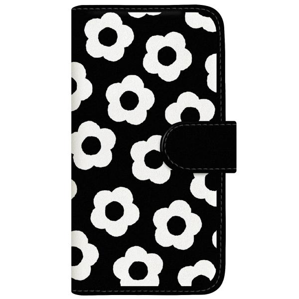 iPhone 11 (iPhone11) オリジナルデザイン 【 モノトーン デイジー フラワー ク...