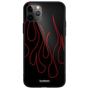 iPhone 11 Pro Max (iPhone11ProMax) ブラック ラインアート フレア...