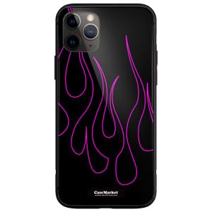 iPhone 12 Pro Max (iPhone12ProMax) ブラック ラインアート フレア...
