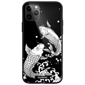 iPhone 13 mini (iPhone13mini) 和柄 鯉の滝登り 2861