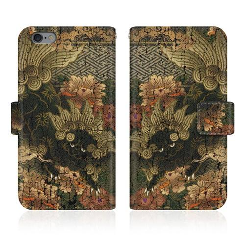 iPhone 6 (4.7inch) (iPhone6) オリジナルデザイン 【 獅子牡丹 スリム ...