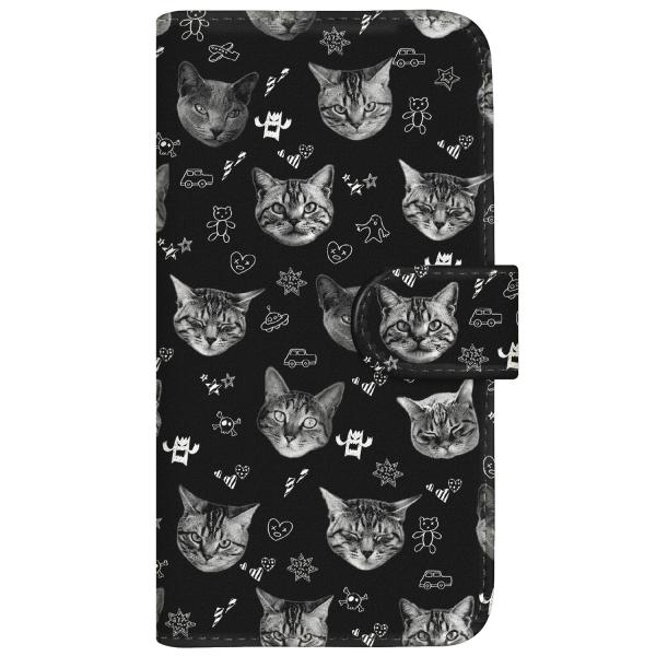 iPhone X (iPhoneX)  オリジナルデザイン 【 NYAGO ノート キュート フェイ...