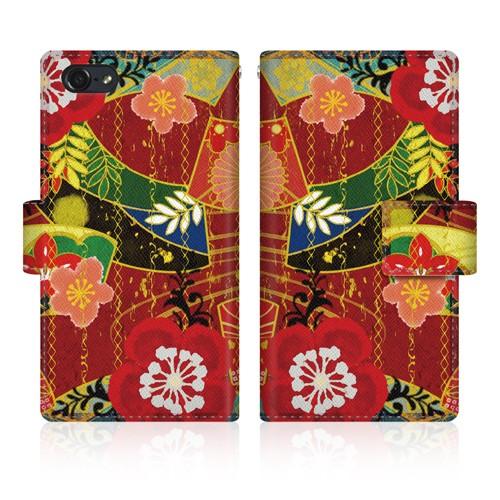 iPod touch 第6世代 (iPod-touch6) オリジナルデザイン 【 和柄 大花 スリ...