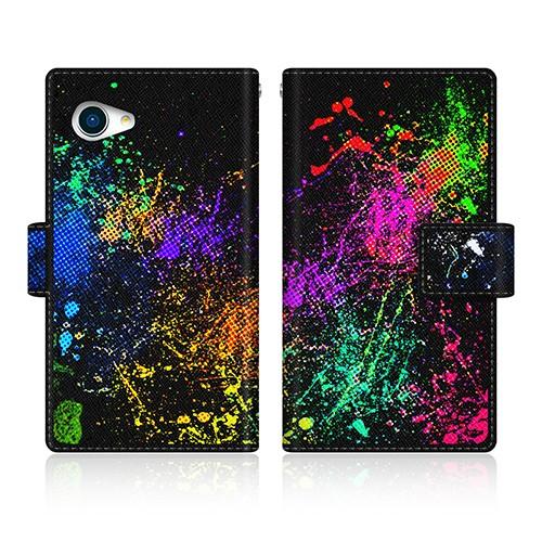 AQUOS Compact (SH-02H) オリジナルデザイン 【 グラフィック クレイジー ペイ...