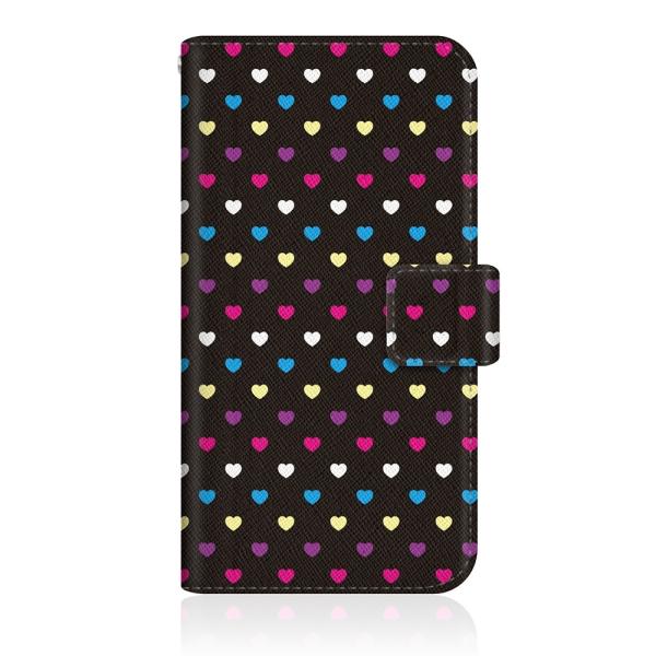 Xperia 10 IV (SO-52C) オリジナルデザイン 【 レインボー ハート 50S スリ...